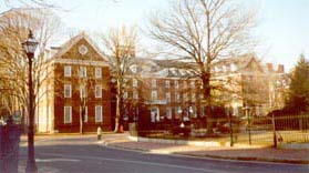 [photo, James Senate Office Building, 11 Bladen St. (from College Ave.), Annapolis, Maryland]