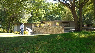 [photo, Visitors Center, Greenbrier State Park, Boonsboro, Maryland]