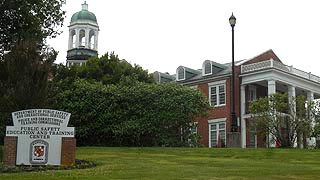 [photo, Public Safety Education & Training Center, 6852 4th St., Sykesville, Maryland]