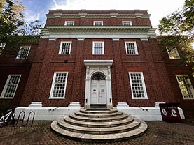 [photo, First Hall of Records Building [now Greenfield Library] on St. John's College campus, Annapolis, Maryland]