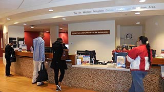 [photo, Marlene and Stewart Greenebaum Comprehensive Cancer Center, University of Maryland Medical Center, 22 South Greene St., Baltimore, Maryland]