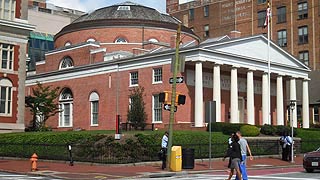 [photo, Davidge Hall, School of Medicine, University of Maryland, Baltimore, Maryland]