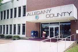 [photo, County Office Building, 701 Kelly Road, Cumberland, Maryland]