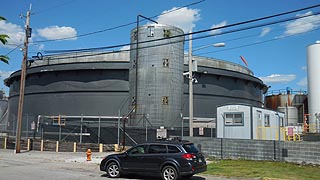 [photo, Oil tank, Locust Point, Baltimore, Maryland]