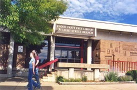 [photo, Light Street Branch Library, Enoch Pratt Free Library, 1251 Light St., Baltimore, Maryland]