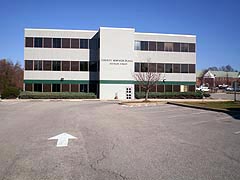 [photo, Calvert County Department of Public Works, County Services Plaza, 150 Main St., Prince Frederick, Maryland]