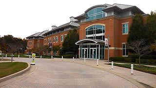 [photo, John E. Harms Academic Center, Prince Frederick campus, College of Southern Maryland, Prince Frederick, Maryland]