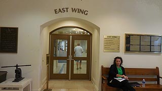 [photo, East Wing, Courthouse, 109 Market St., Denton, Maryland]