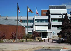 [photo, George Howard Building, 3430 Court House Drive, Ellicott City, Maryland]