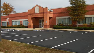 [photo, Department of Land Use and Growth Management, Patuxent Building, 23150 Leonard Hall Drive, Leonardtown, Maryland]