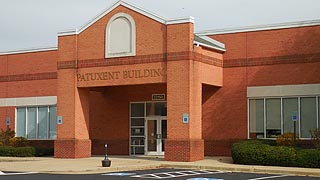 [photo, Patuxent Building, 23150 Leonard Hall Drive, Leonardtown, Maryland]