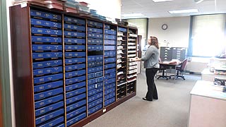 [photo, Office of Circuit Court Clerk, Worcester County Courthouse, One West Market St., Snow Hill, Maryland]